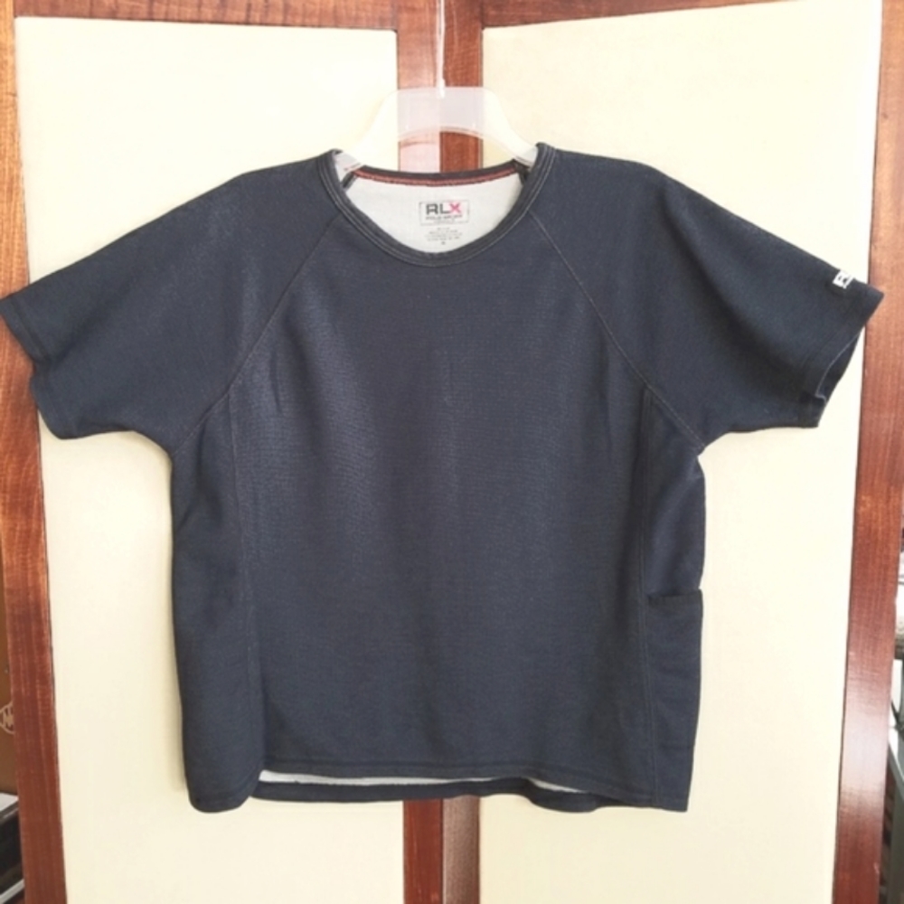RLX Sport Ralph Lauren Blue Top XL